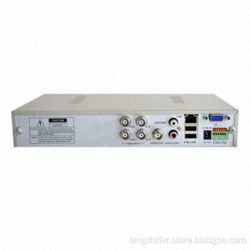 Stand alone DVR Recorder with 4-channel Full D1 Recording, 3G Cellphone Viewing and Alarm Featu